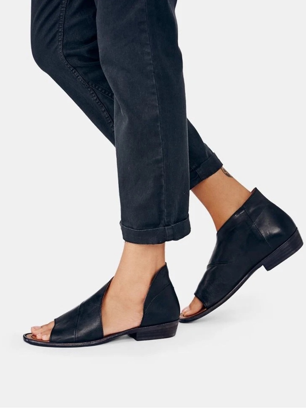 FREE PEOPLE Women Shoes Boho Mont Blanc  Sandals Open Toe Slippers Flat 6/36
